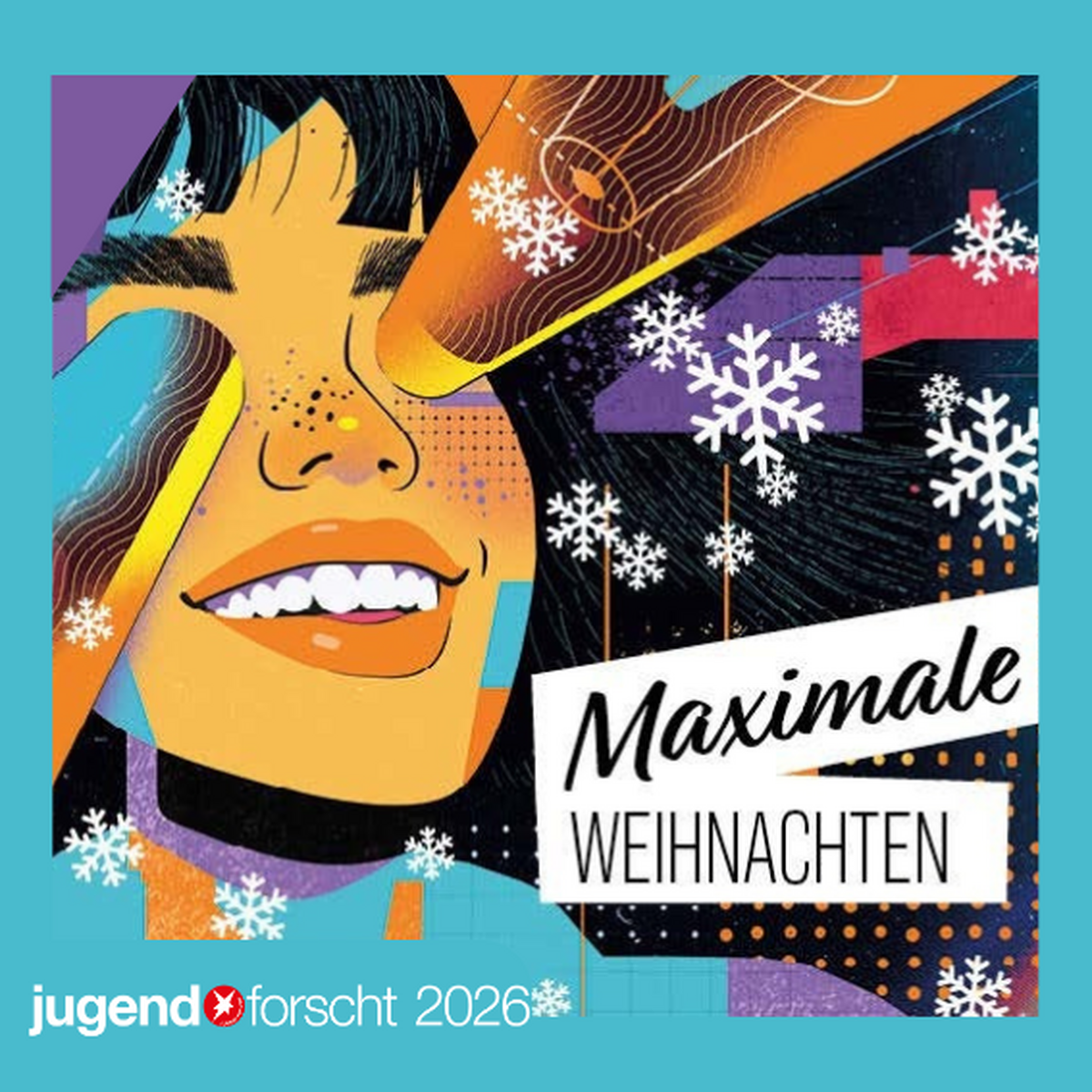 Wettbewerbsmotto als Weihnachtsmotiv