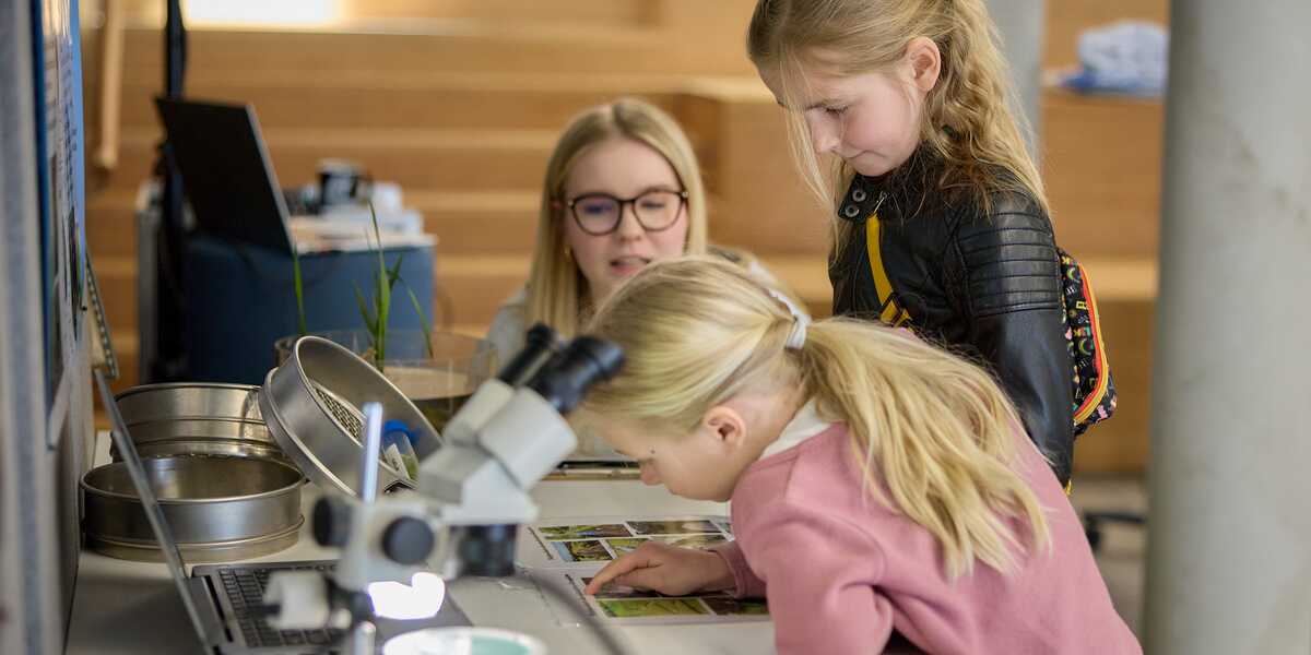 Foto: TGZ Halle/Marco Warmuth Jugend forscht Teilnehmende beim Experimentieren