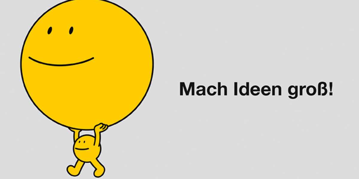 Stiftung Jugend forscht Motto 2023 "Mach Ideen groß!"